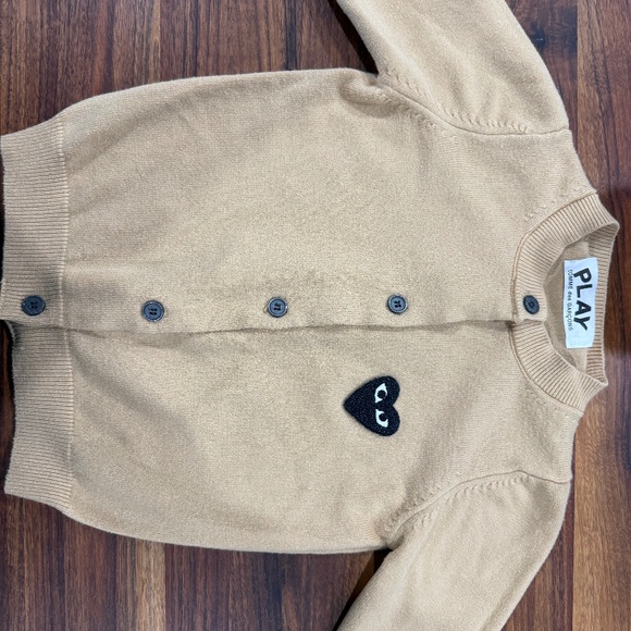Comme Des Garçons PLAY Kids Cardigan Small - Picture 1 of 3